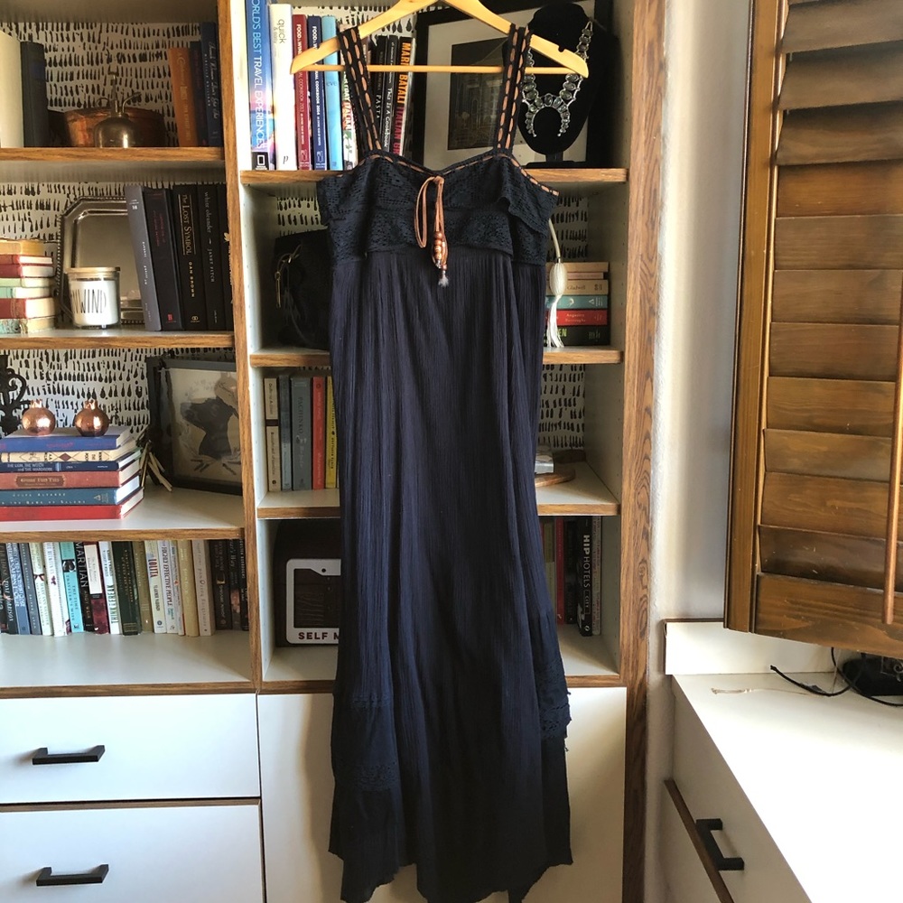 Double D Ranch // Bohemian Western Maxi Dress - Picture 1 of 10